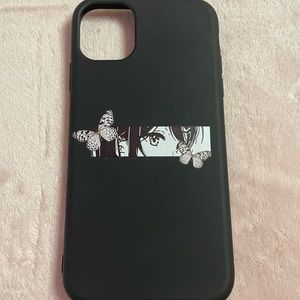 iphone 11 butterfly anime phone case